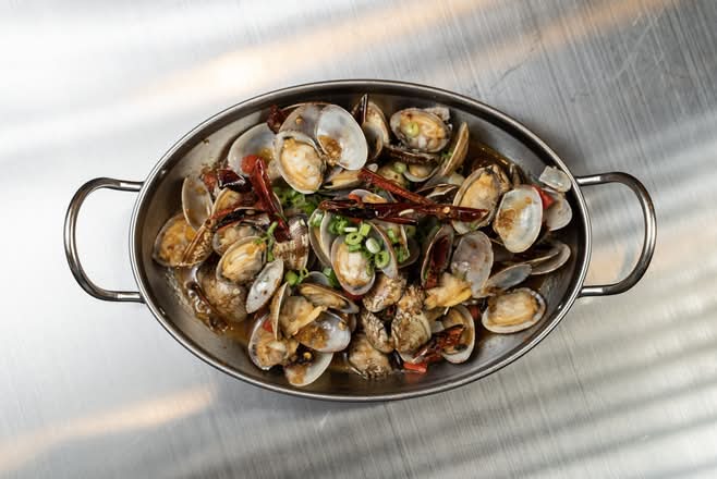Soy Marinated Clams