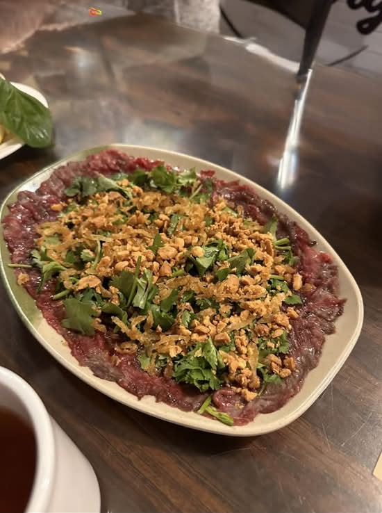 A6. Bo Tai Chanh-Vietnamese Beef Carpaccio