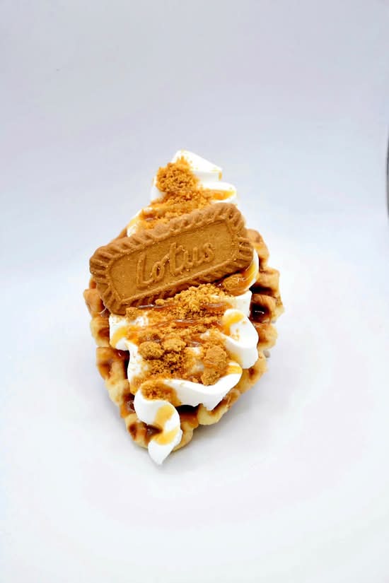 Lotus Biscoff Croffle