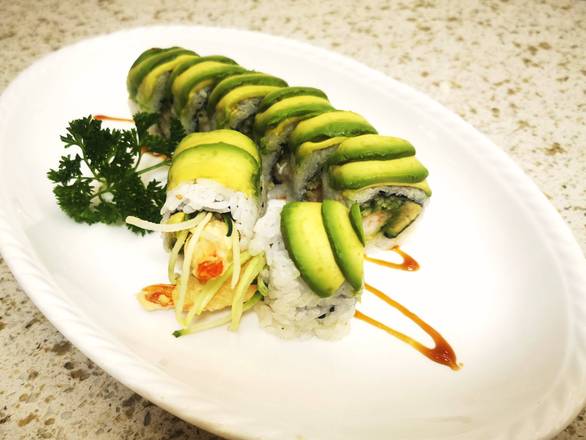 Green Dragon Roll (8 pcs)