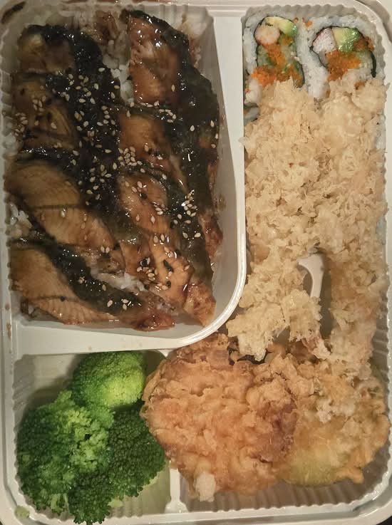 BBQ Eel Bento Box