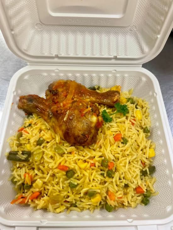 Fried rice with Turkeys