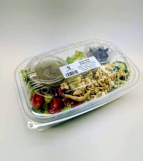 Shredded Chicken Greek Salad