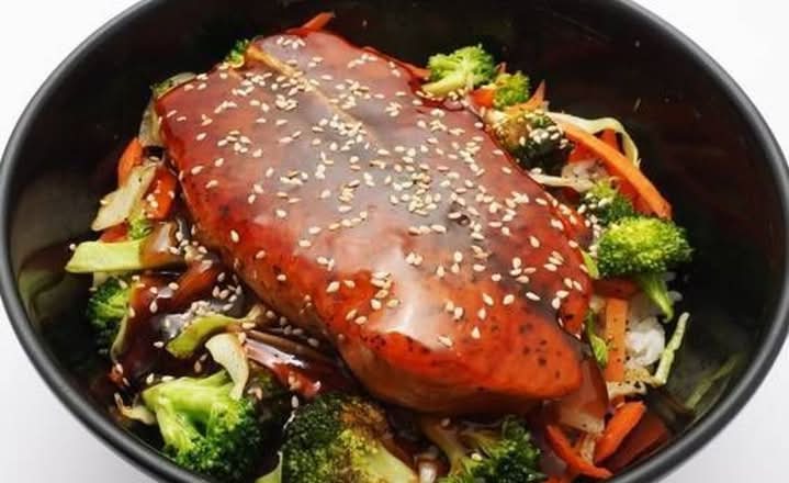 BOGO Salmon Teriyaki Rice Bowl x2