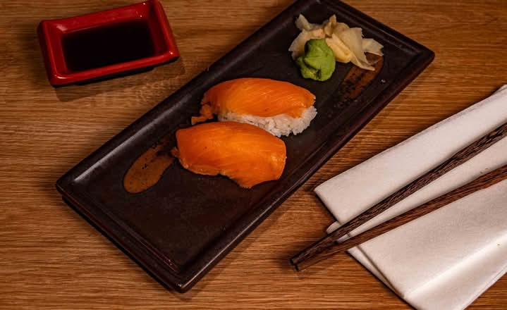 Smoked Salmon Nigiri