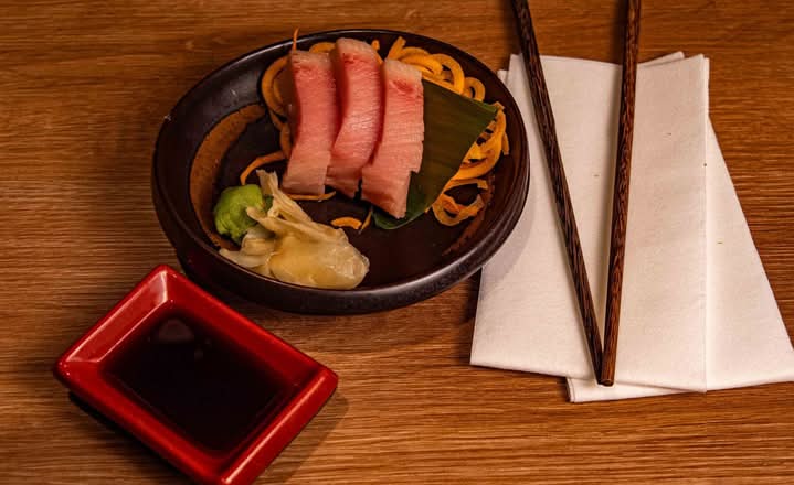 Hamachi Sashimi (Three Pcs)