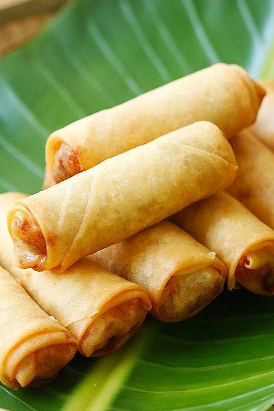 112.Vegetable spring rolls 5pcs