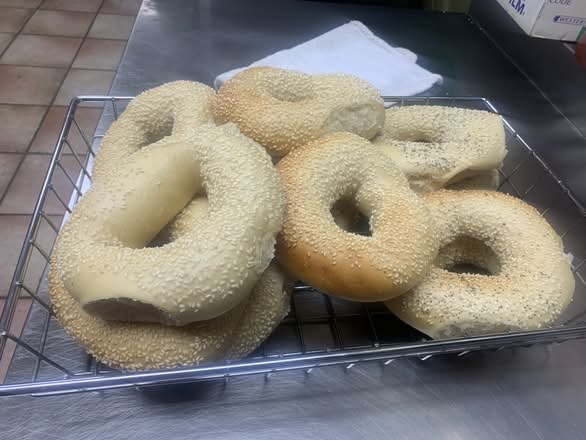 Bagel with Cheddar Cheese