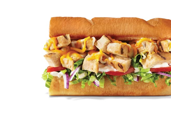Grilled Chicken (Footlong)