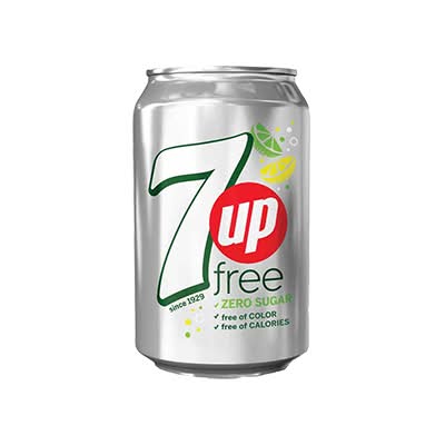 7UP Zero Canette