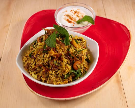 LAMB SHANK BIRYANI