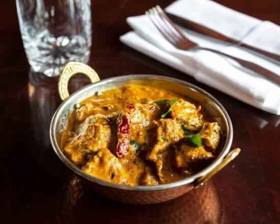 POULET MADRAS+RIZ NATURE / CHICKEN MADRAS +RICE