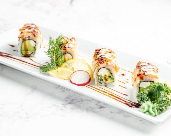 Baked Salmon Roll [ OVEN BAKED ]