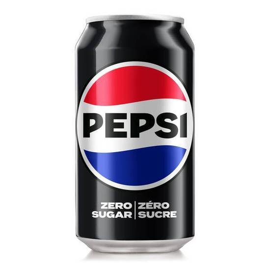 pepsi zero can