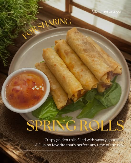 Lumpiang Shanghai (Spring Rolls)