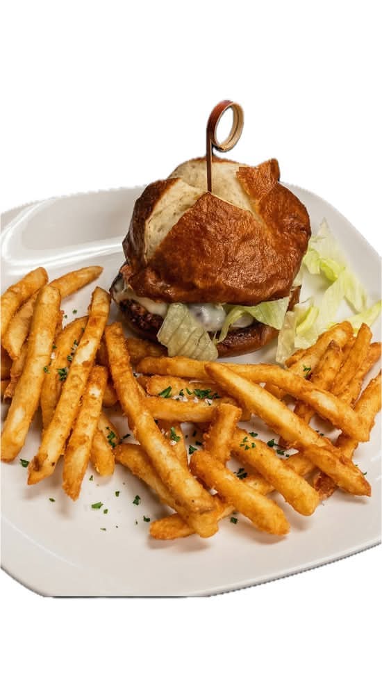 Chicken Swiss Burger