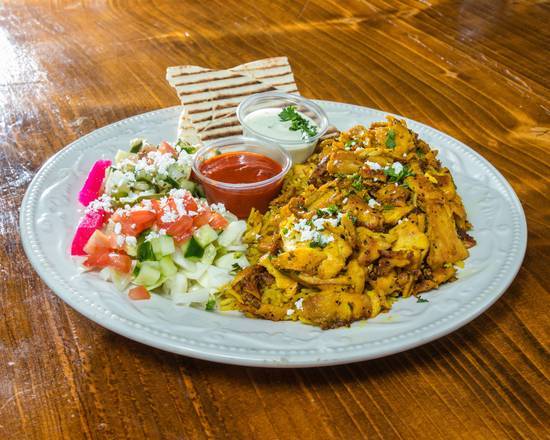 Chicken Shawarma Rice Plate