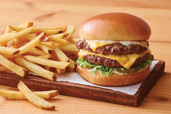 Double Beef & Bacon Burger