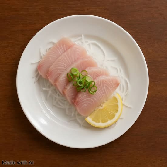 Hamachi Sashimi (5pcs)