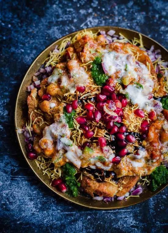 Aloo Tikki Chaat