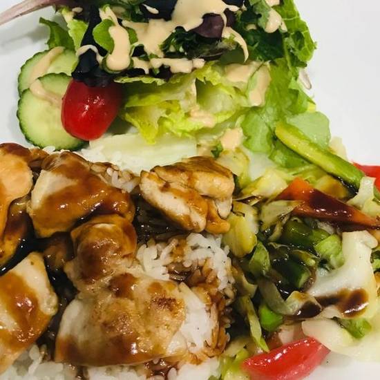 Chicken teriyaki lunch
