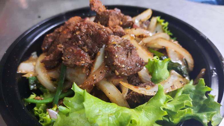 Beef Tenderlion with Black Pepper