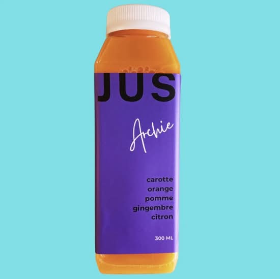 Jus Archie Carotte Gingembre / Carrot Ginger - 300 ml