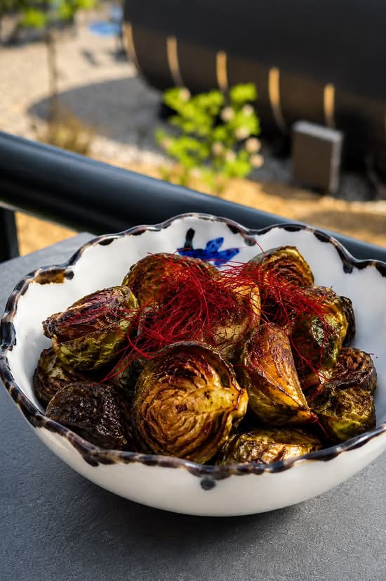 Choux de Bruxelle Croustillant / Crispy Brussel Sprouts