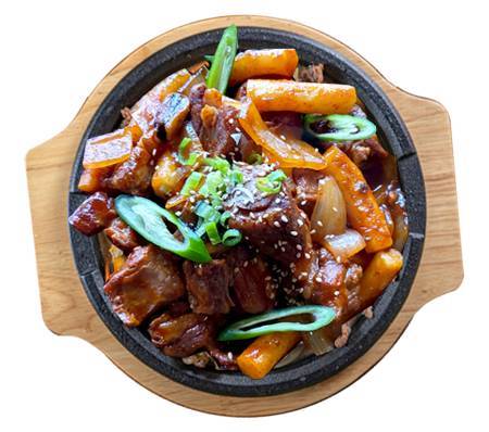 Braised pork short Rib 돼지쪽갈비
