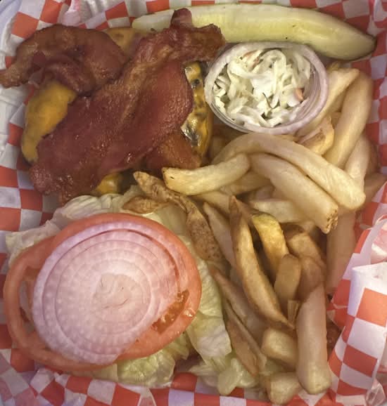 Bacon Cheddar Burger