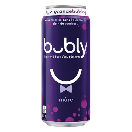 BUBLY BLACKBERRY CAN, 473 mL