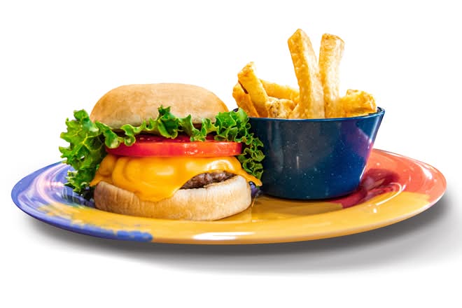 Kids Big League Burger