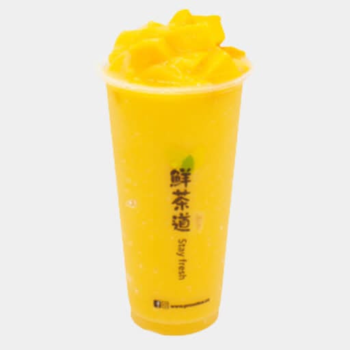 Frappé glacé au yogourt et mangue fraîche / Fresh Mango Yogurt Slush