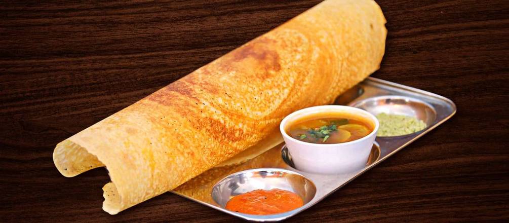 Butter masala dosa
