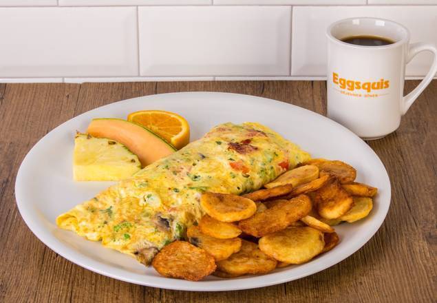 Om. Végé / Vegetarian omelette