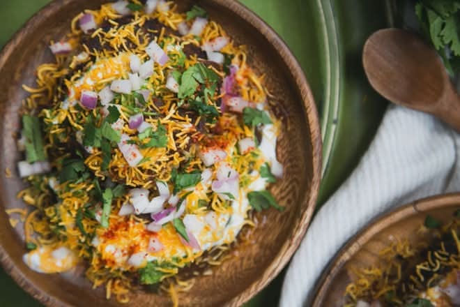 Aloo Tikki Chaat