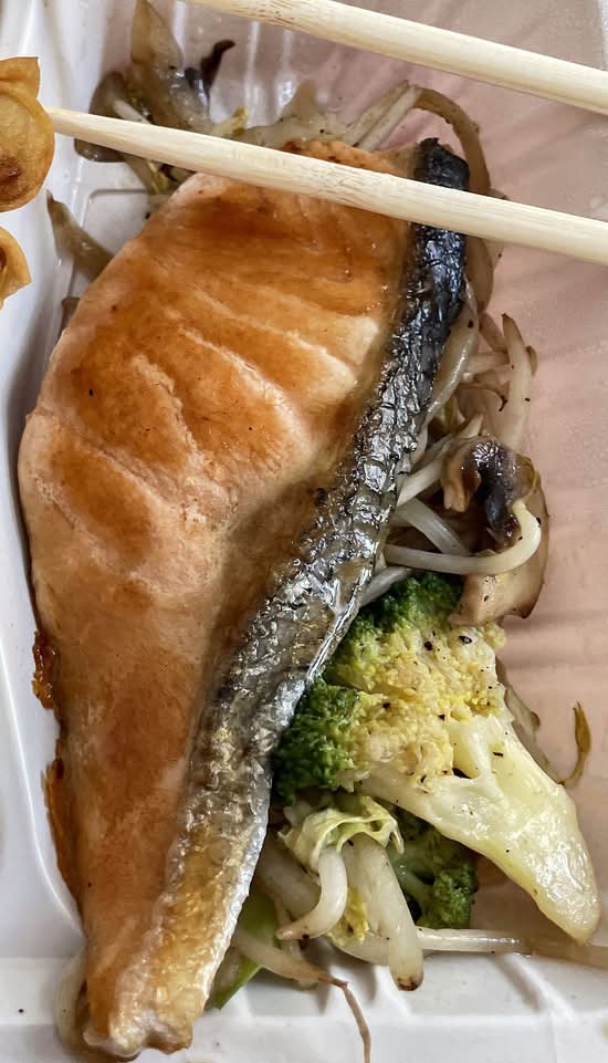 Salmon Teriyaki (Lunch)