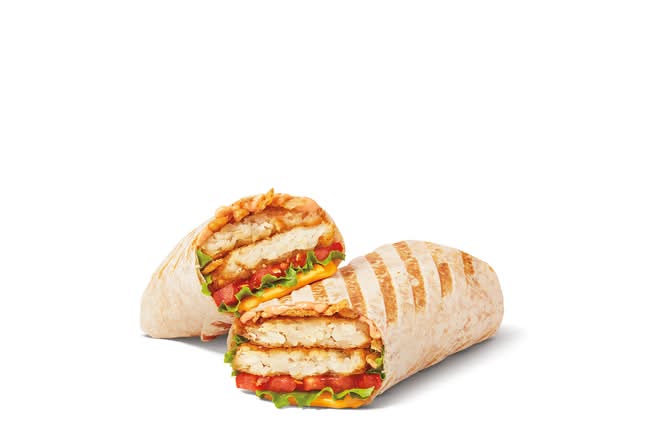 Wrap aux légumes chipotle