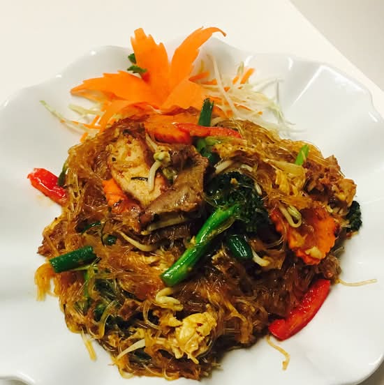 Glass Noodle Stir Fry