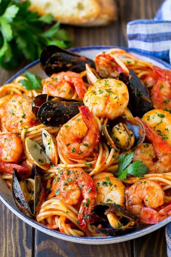 Seafood Linguini