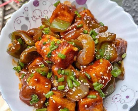 Cheese Chilli/ Chilli Paneer - Indian Street Style