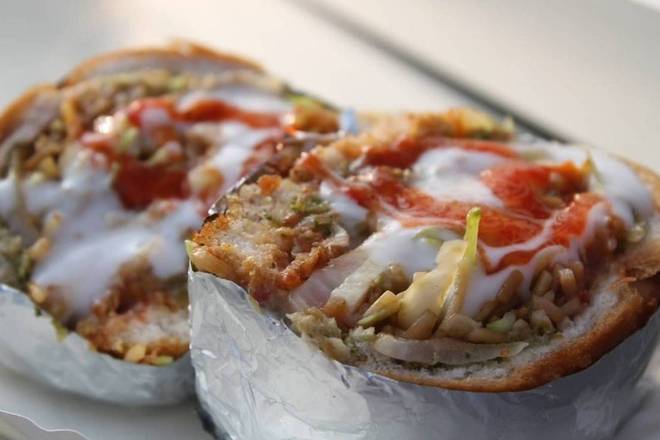 Manchurian Noodle Burger