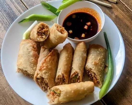 Veg. Spring Rolls (Two pieces)