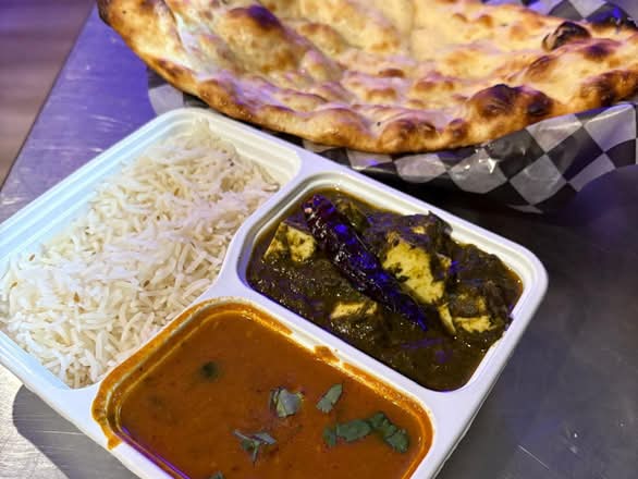 Tofu Palak Combo