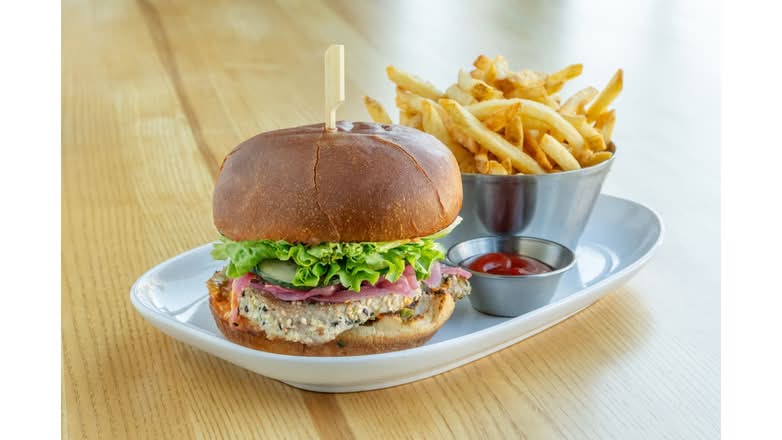 Spicy Tuna Burger