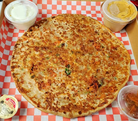 🐔Butter Chicken Stuffed Parantha