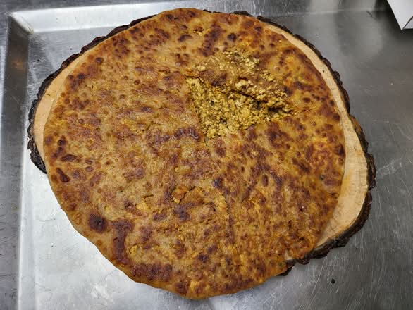 🐓Chicken Keema Stuffed Parantha