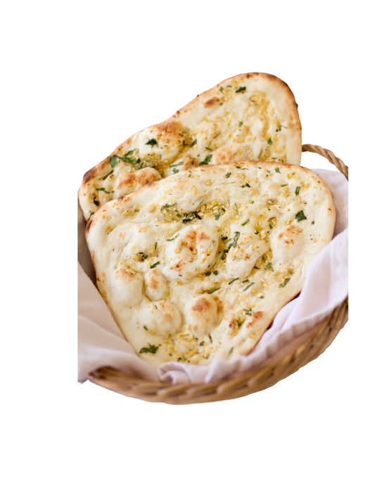 Herbs and Garlic Naan