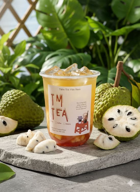 Soursop Green Tea/ Trà Mãng Cầu