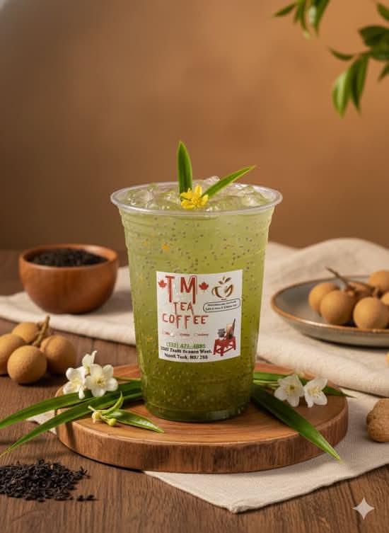 Pandan Osmanthus Oolong w Chiaseed/ Trà Mộc Lá Dứa
